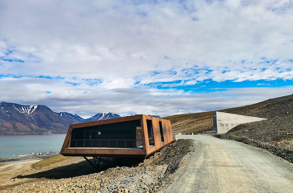 Litande reservekraft til Svalbard Globale frøhvelv