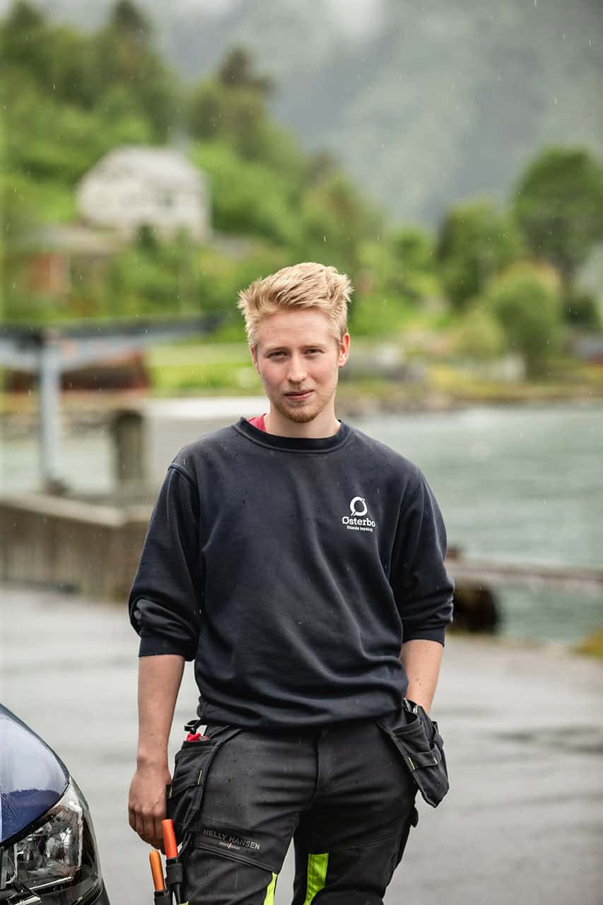 eirik-elektro Elektriker - foto: Louise Kristine M. Jagedal